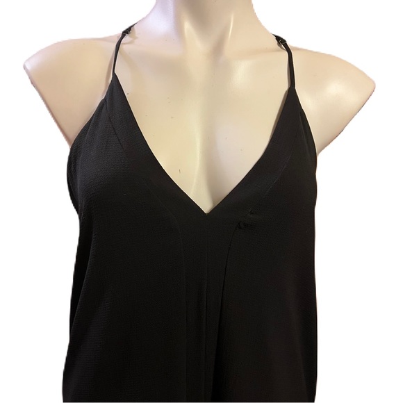 VICI black high-low racer back spaghetti strap dress - Picture 2 of 7
